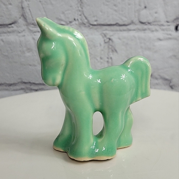 1930s McCoy Pottery Figure Horse Miniature Planter Creature HTF - Picture 12 of 12